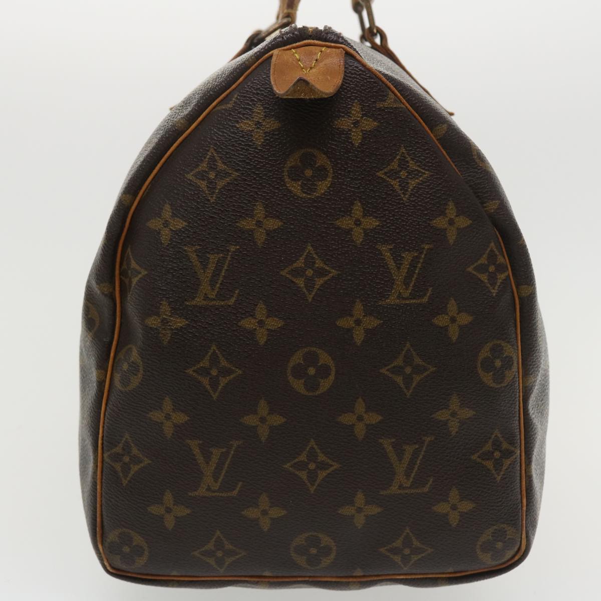 LOUIS VUITTON Monogram Speedy 35 Hand Bag M41524 LV Auth 34632