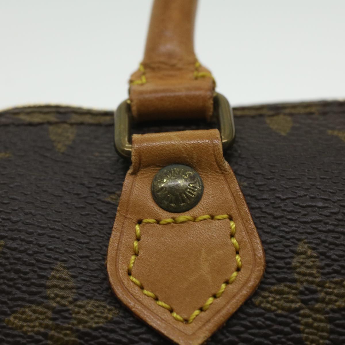 LOUIS VUITTON Monogram Mini Speedy Hand Bag Vintage M41534 LV Auth 34781