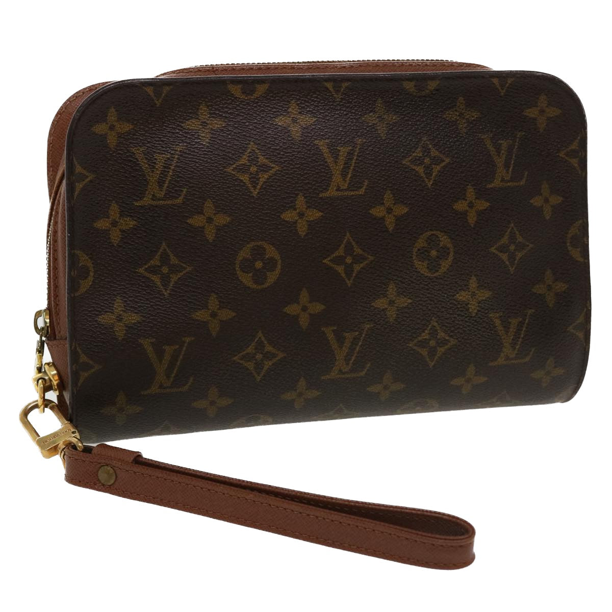 LOUIS VUITTON Monogram Orsay Clutch Bag M51790 LV Auth 34981