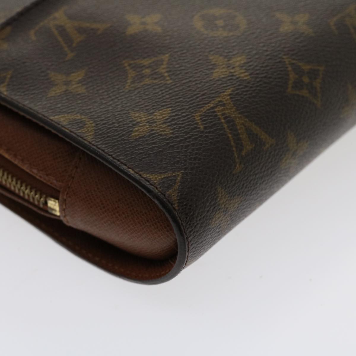 LOUIS VUITTON Monogram Orsay Clutch Bag M51790 LV Auth 34981