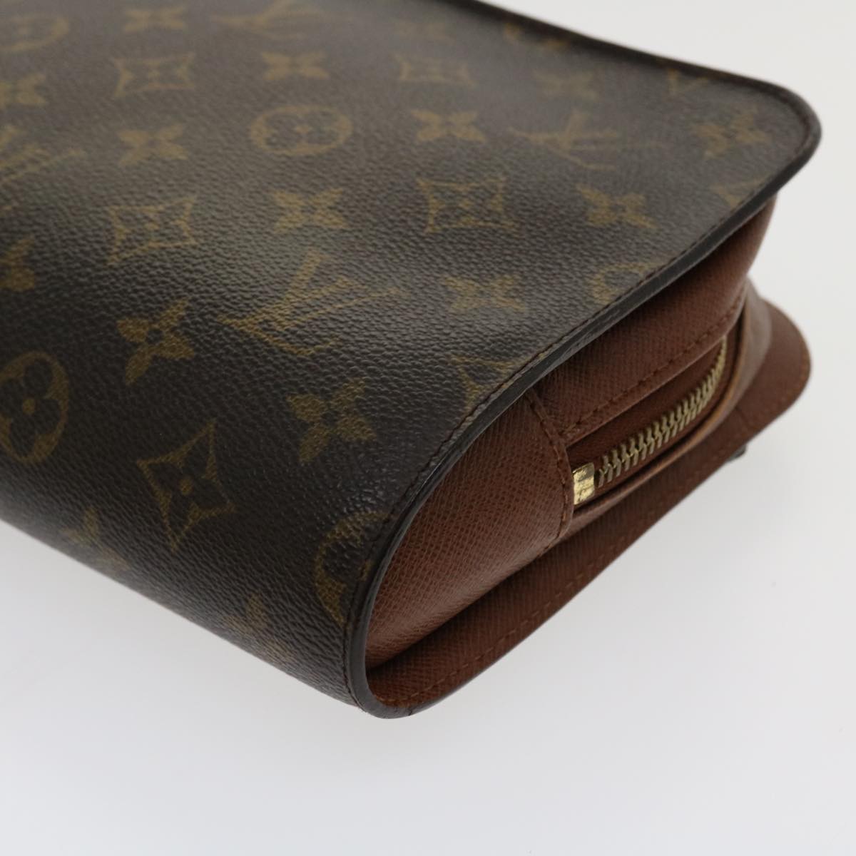 LOUIS VUITTON Monogram Orsay Clutch Bag M51790 LV Auth 34981