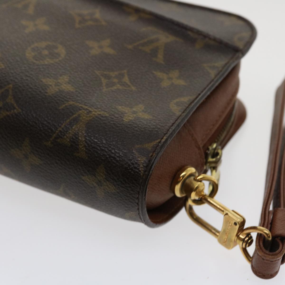 LOUIS VUITTON Monogram Orsay Clutch Bag M51790 LV Auth 34981