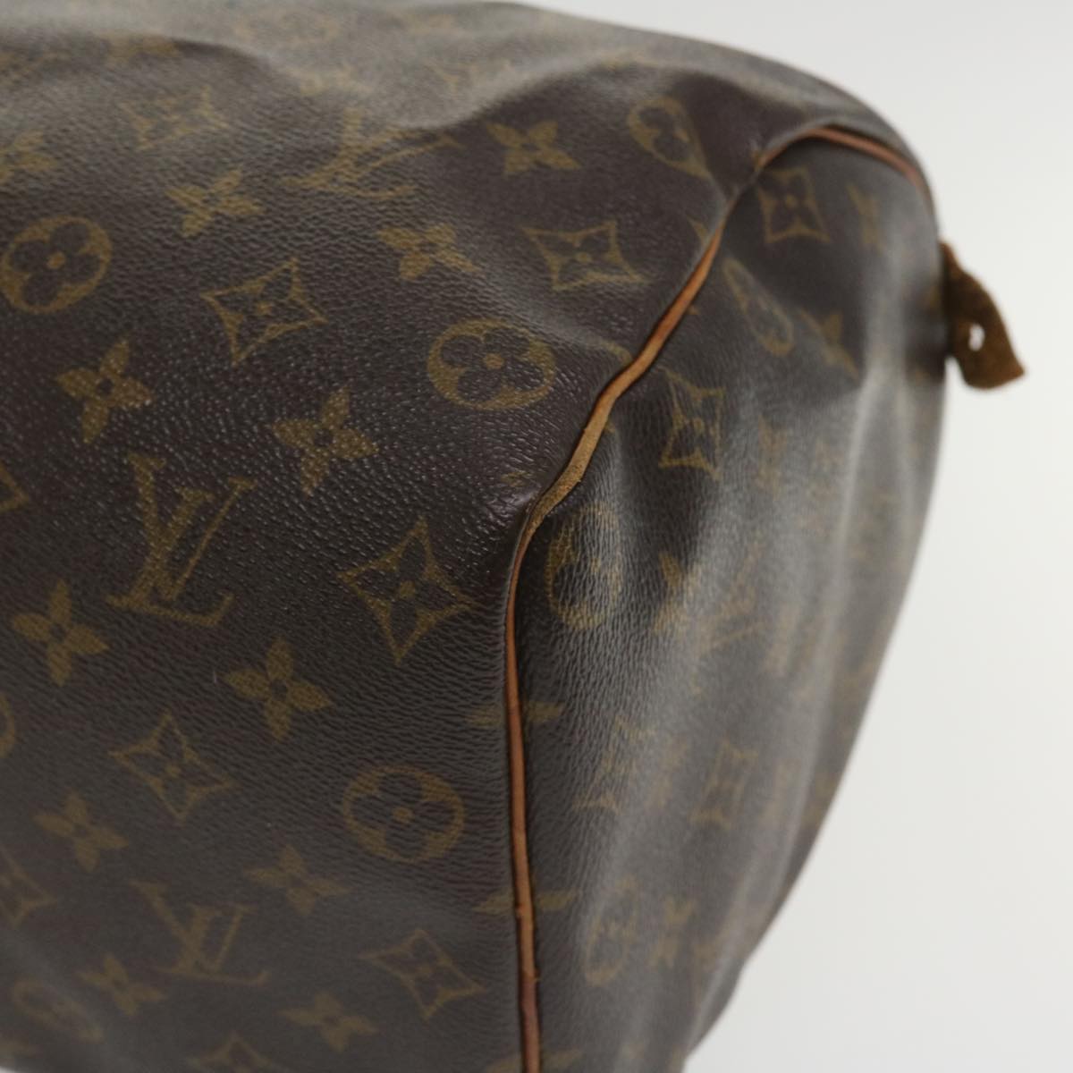 LOUIS VUITTON Monogram Speedy 35 Hand Bag M41524 LV Auth 35294