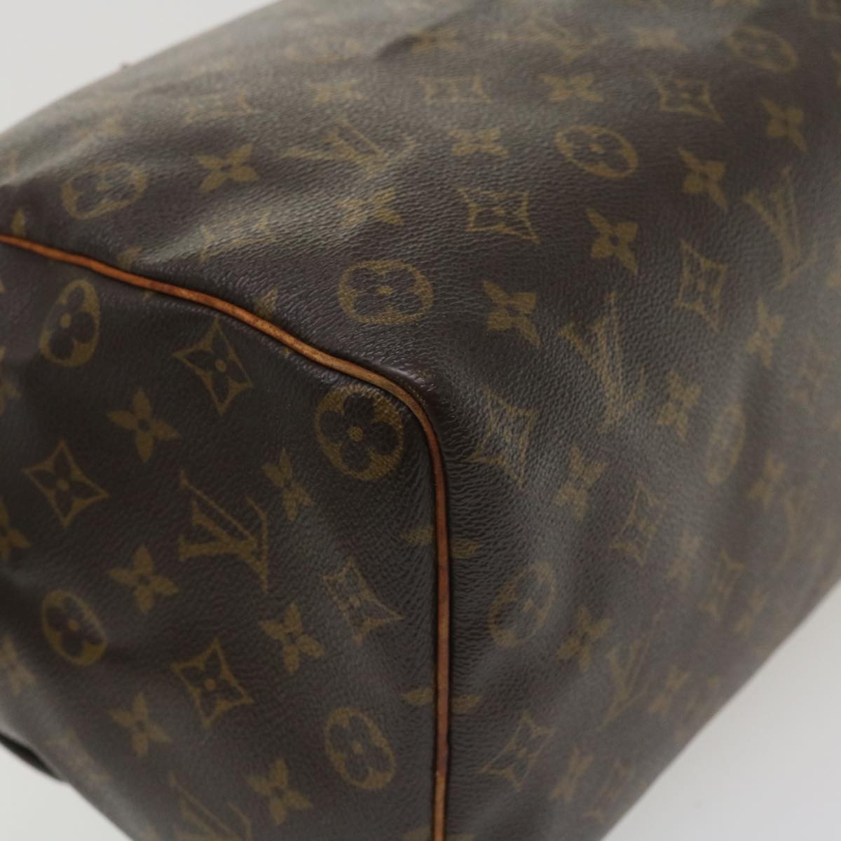 LOUIS VUITTON Monogram Speedy 35 Hand Bag M41524 LV Auth 35294