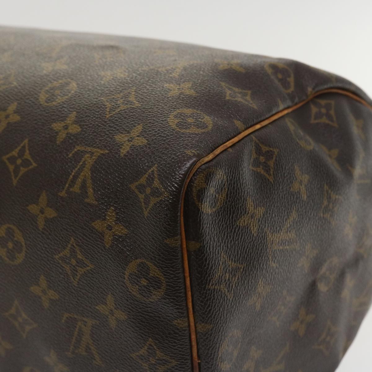 LOUIS VUITTON Monogram Speedy 35 Hand Bag M41524 LV Auth 35294