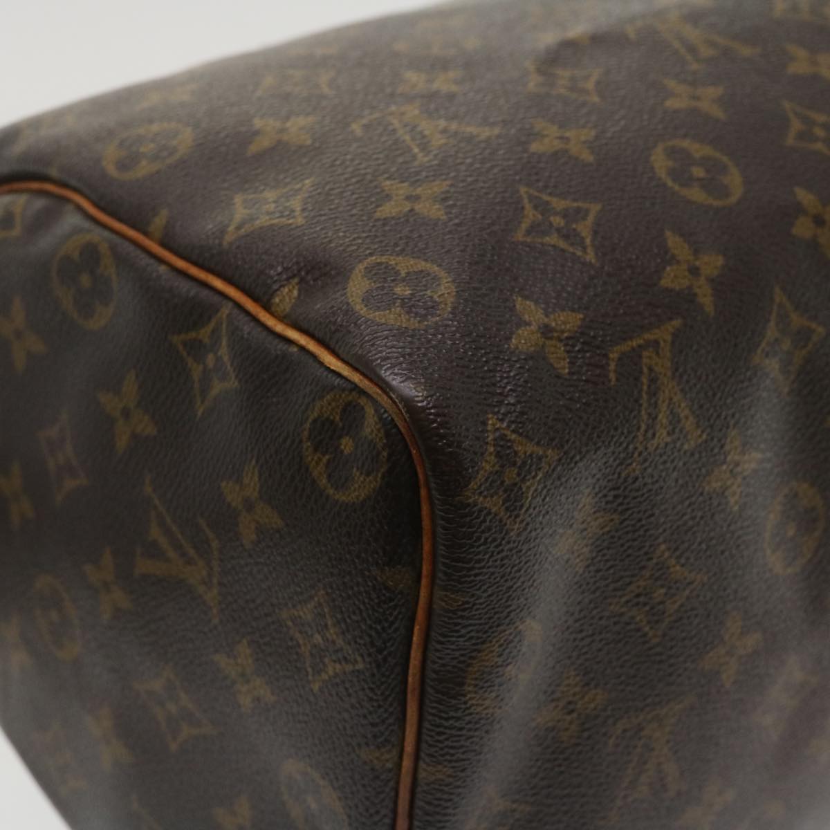 LOUIS VUITTON Monogram Speedy 35 Hand Bag M41524 LV Auth 35294