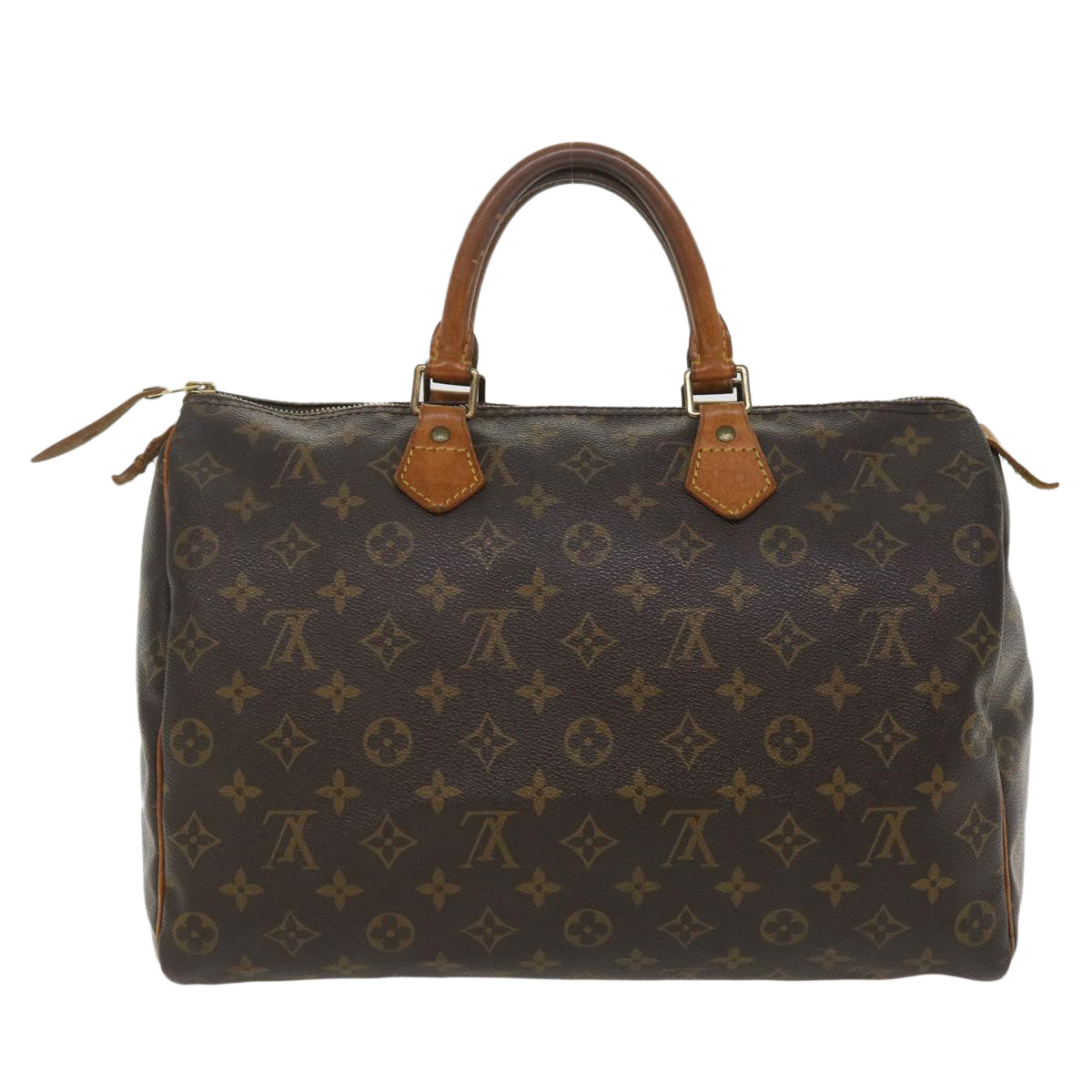 LOUIS VUITTON Monogram Speedy 35 Hand Bag M41524 LV Auth 35294 - 0