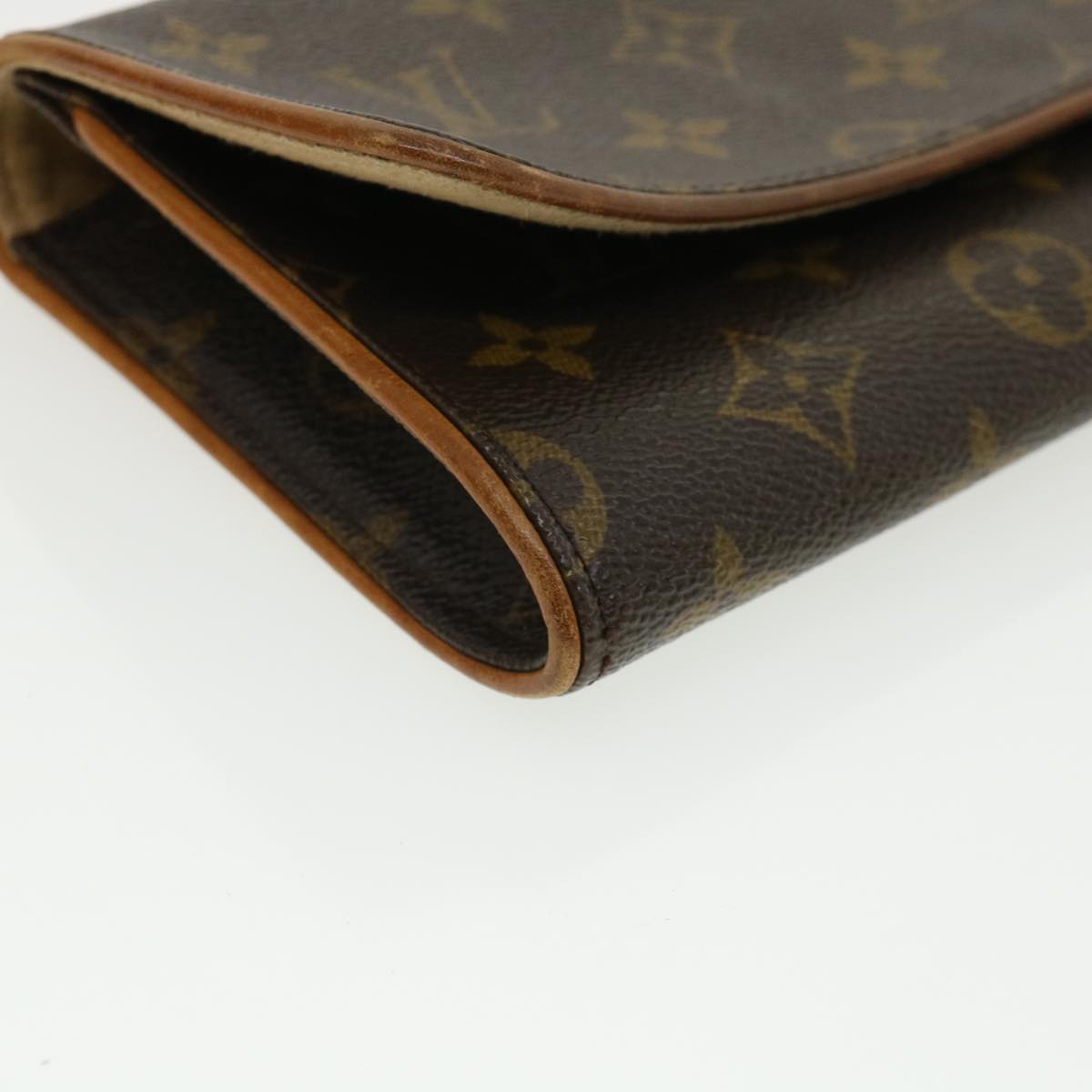 LOUIS VUITTON Monogram Pochette Twin GM Shoulder Bag M51852 LV Auth 35297