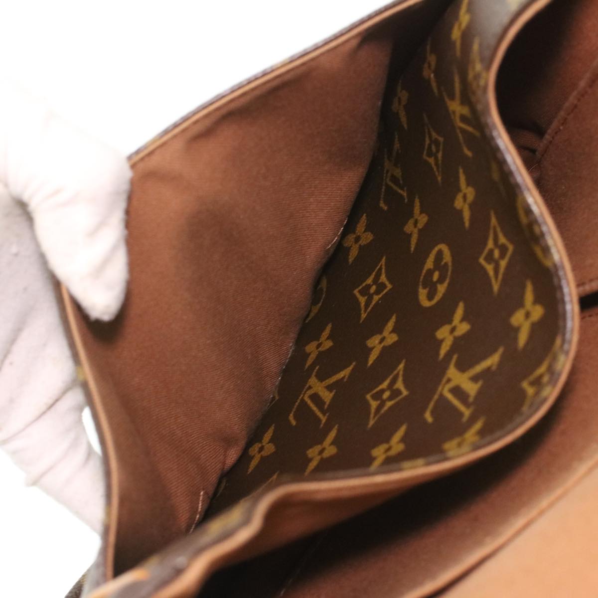 LOUIS VUITTON Monogram Messenger Bosphore PM Shoulder Bag M40106 LV Auth 35322