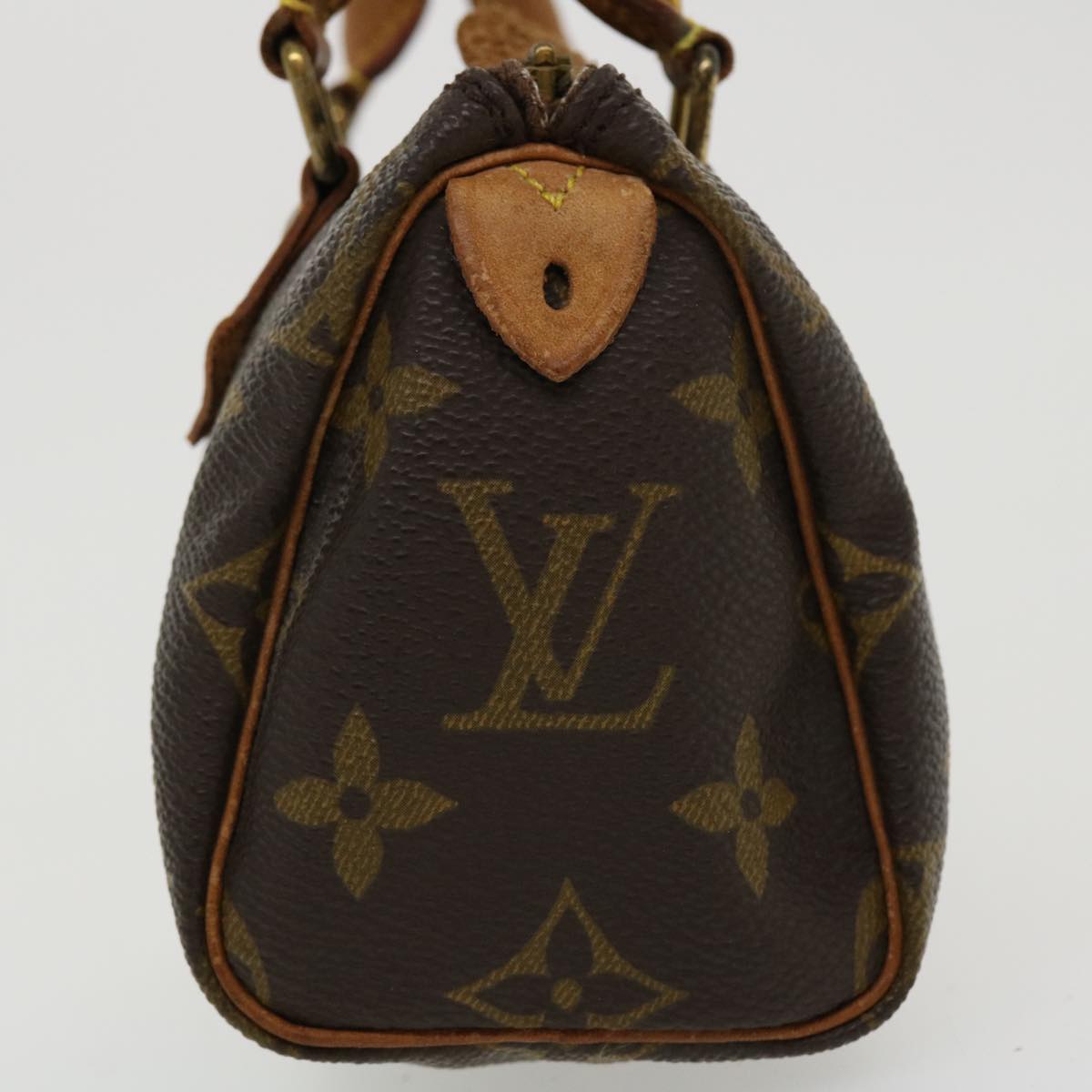 LOUIS VUITTON Monogram Mini Speedy Hand Bag M41534 LV Auth 35325