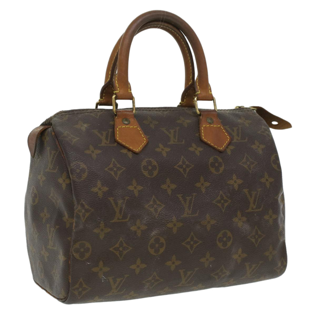 LOUIS VUITTON Monogram Speedy 25 Hand Bag M41528 LV Auth 35329