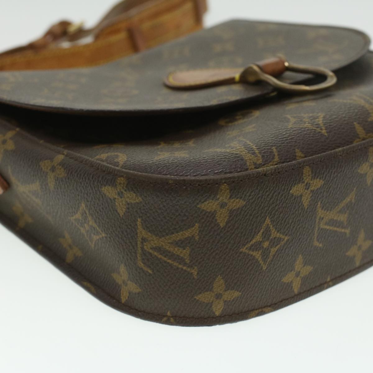 LOUIS VUITTON Monogram Saint Cloud GM Shoulder Bag M51242 LV Auth 35336