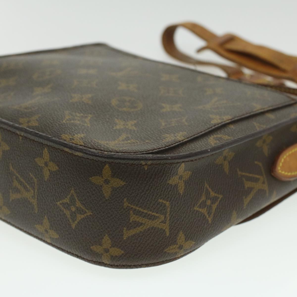 LOUIS VUITTON Monogram Saint Cloud GM Shoulder Bag M51242 LV Auth 35336