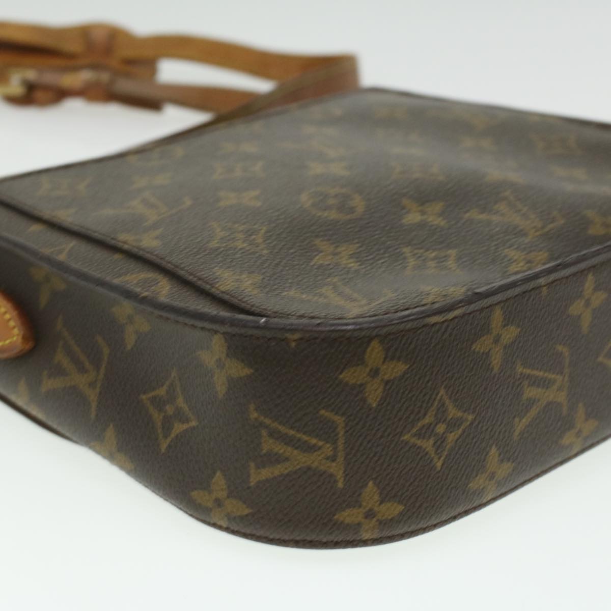 LOUIS VUITTON Monogram Saint Cloud GM Shoulder Bag M51242 LV Auth 35336