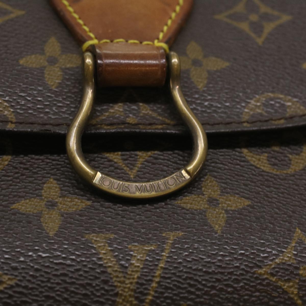 LOUIS VUITTON Monogram Saint Cloud GM Shoulder Bag M51242 LV Auth 35336