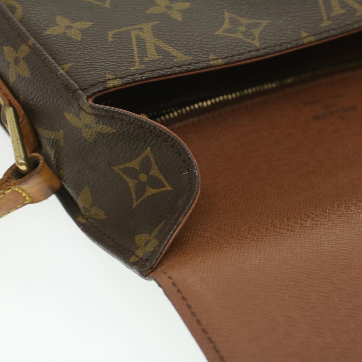 LOUIS VUITTON Monogram Saint Cloud GM Shoulder Bag M51242 LV Auth 35336