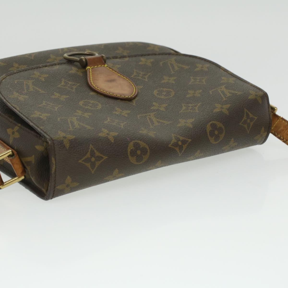 LOUIS VUITTON Monogram Saint Cloud GM Shoulder Bag M51242 LV Auth 35336