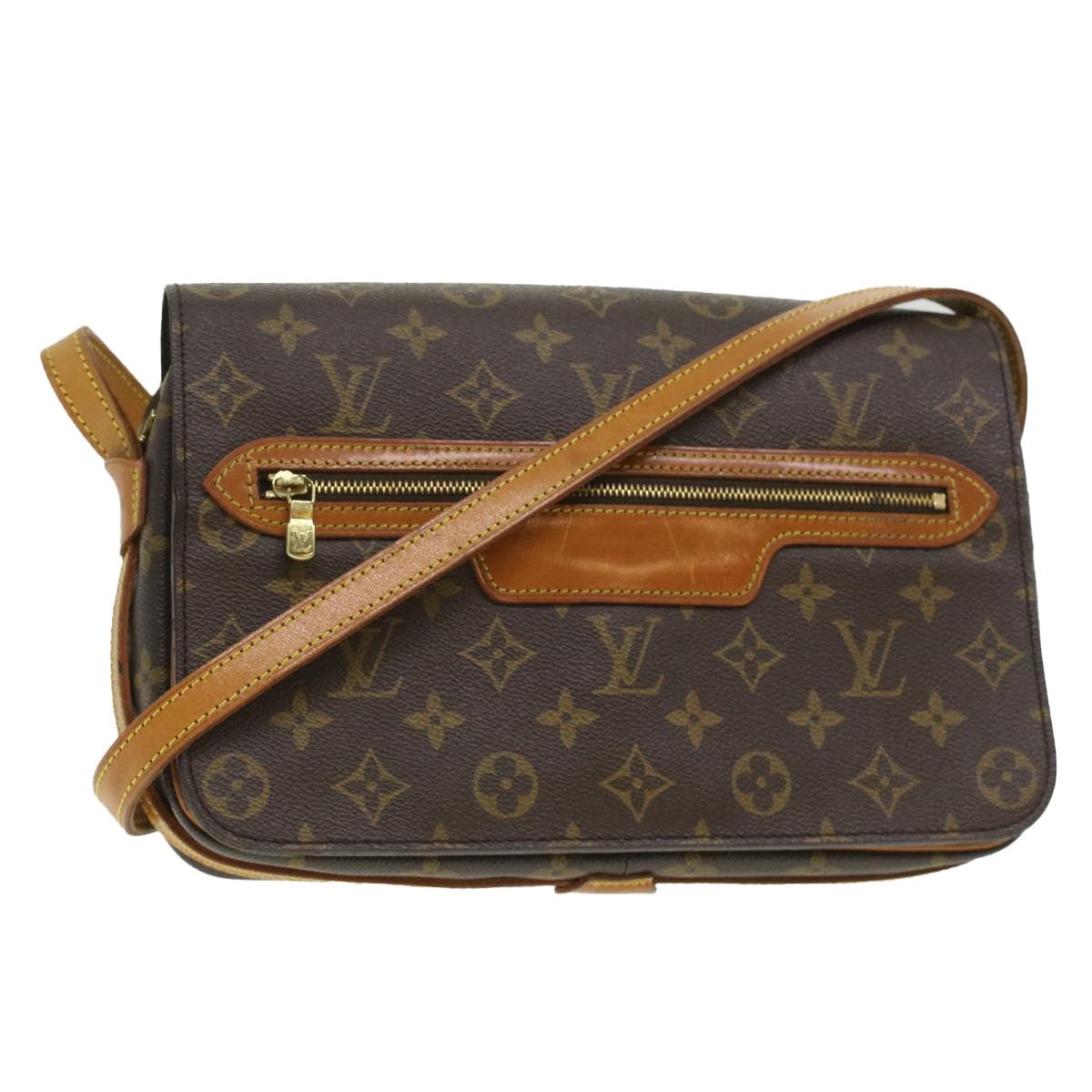 LOUIS VUITTON Monogram Saint Germain Shoulder Bag M51207 LV Auth 35343