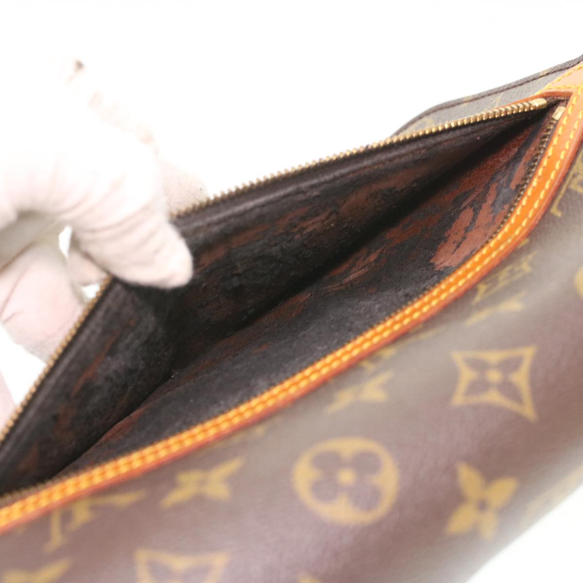 LOUIS VUITTON Monogram Saint Germain Shoulder Bag M51207 LV Auth 35343