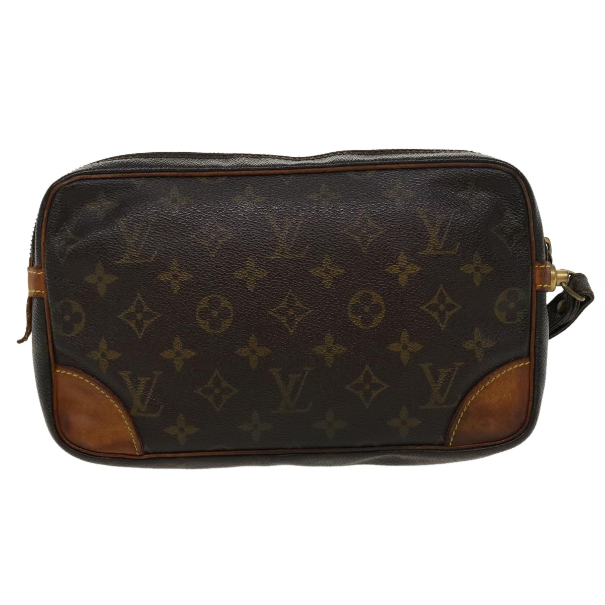 LOUIS VUITTON Monogram Marly Dragonne GM Clutch Bag M51825 LV Auth 35347 - 0