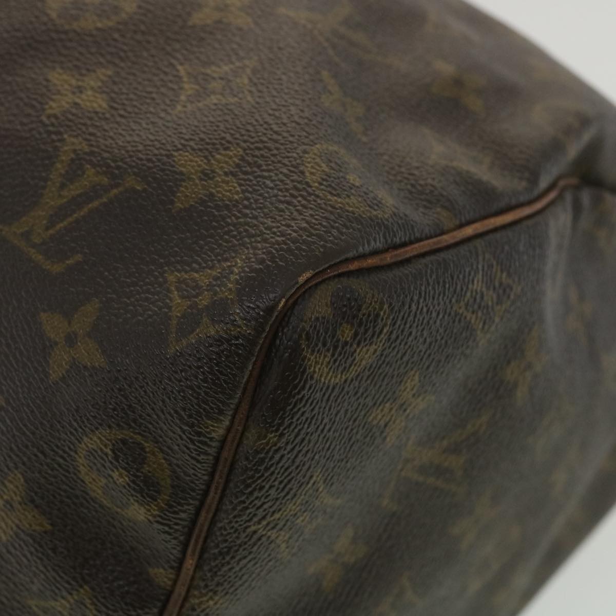 LOUIS VUITTON Monogram Speedy 35 Hand Bag M41524 LV Auth 35354