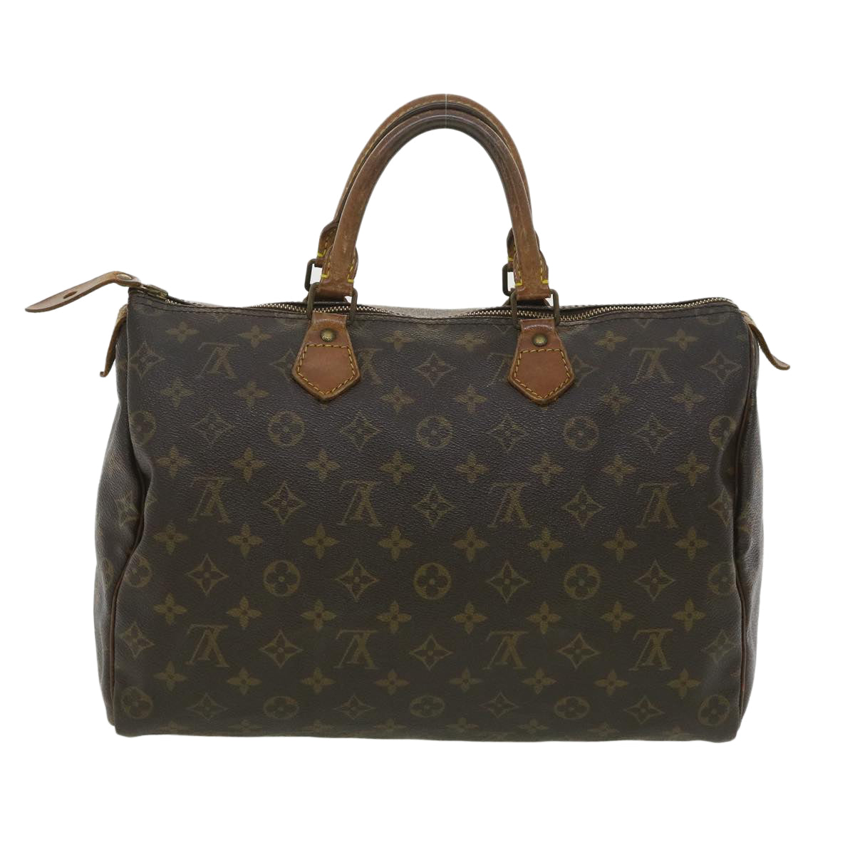 LOUIS VUITTON Monogram Speedy 35 Hand Bag M41524 LV Auth 35354 - 0