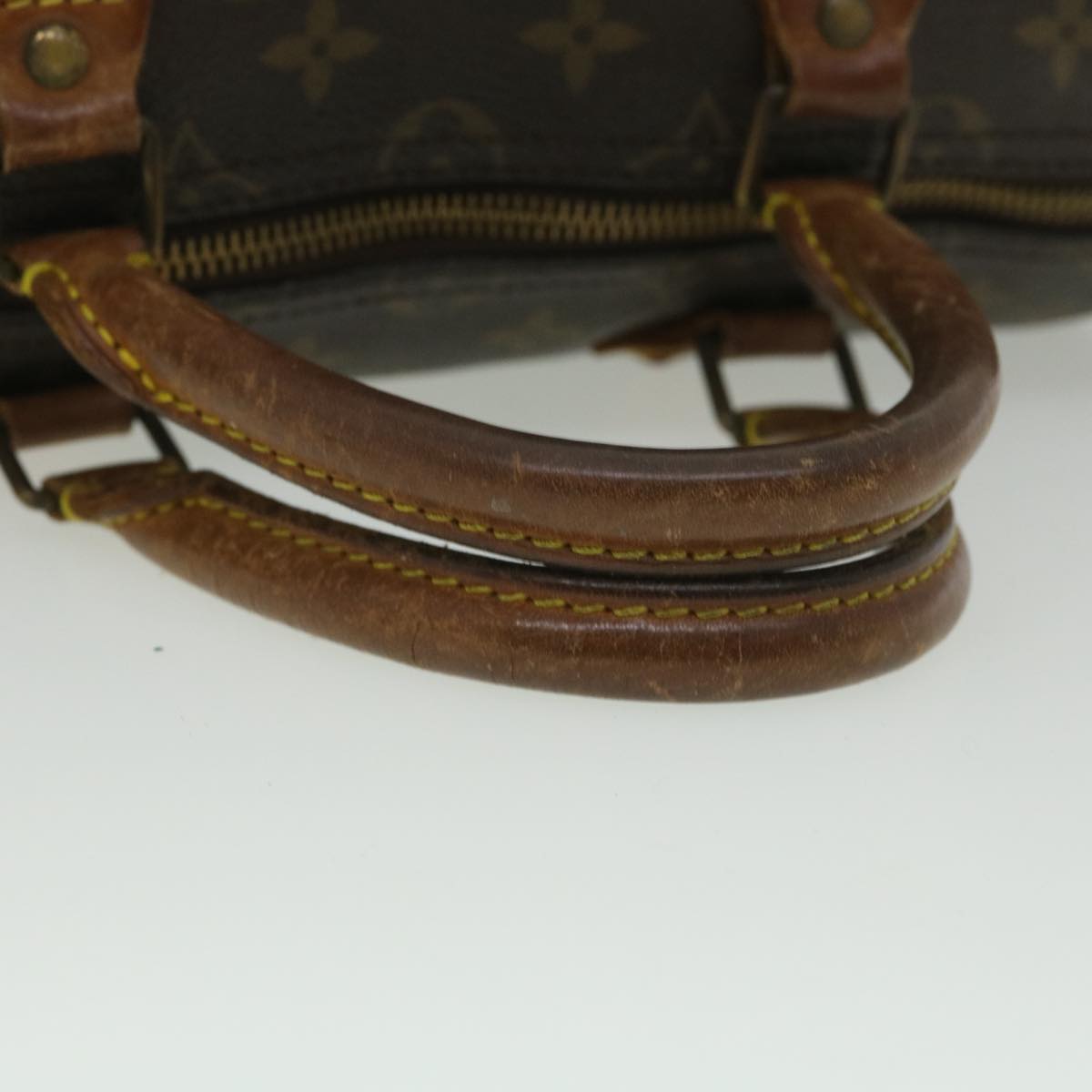 LOUIS VUITTON Monogram Speedy 35 Hand Bag M41524 LV Auth 35354