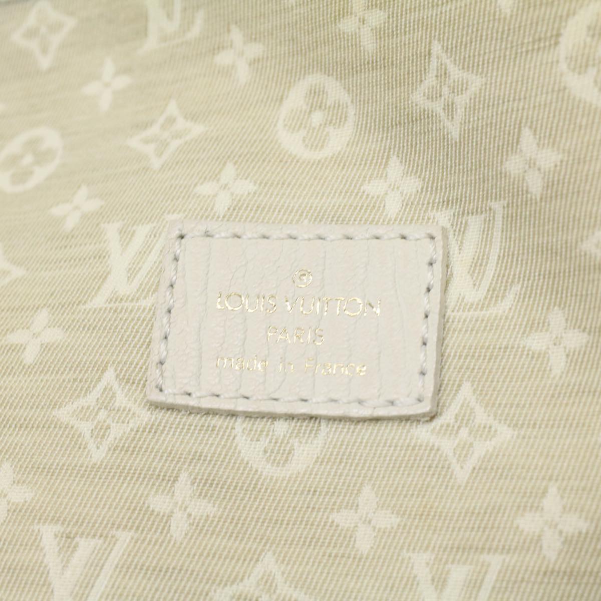 LOUIS VUITTON Monogram Mini Canvas Saumur 30 Shoulder Bag White M95314 LV 35361