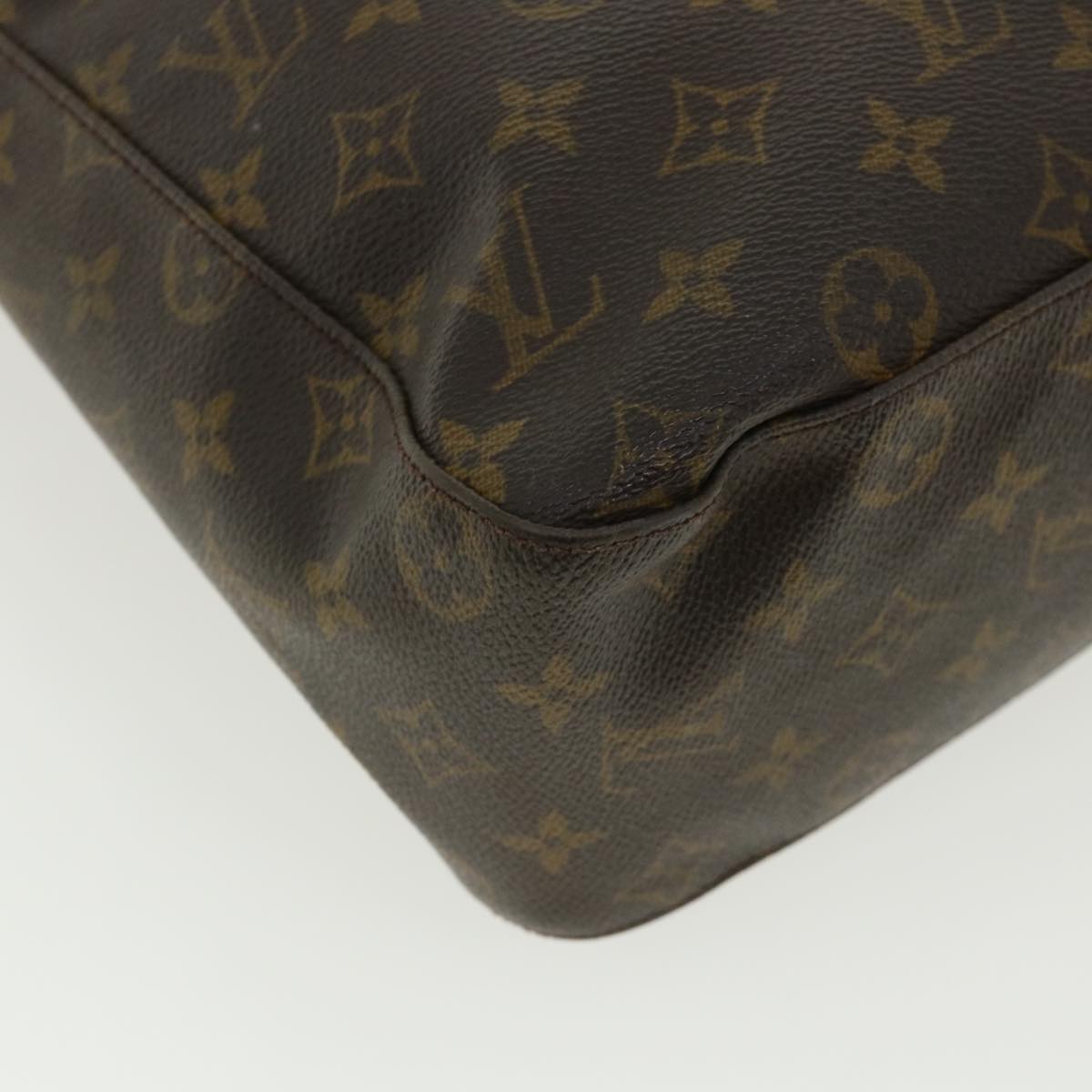 LOUIS VUITTON Monogram Looping GM Shoulder Bag M51145 LV Auth 35371