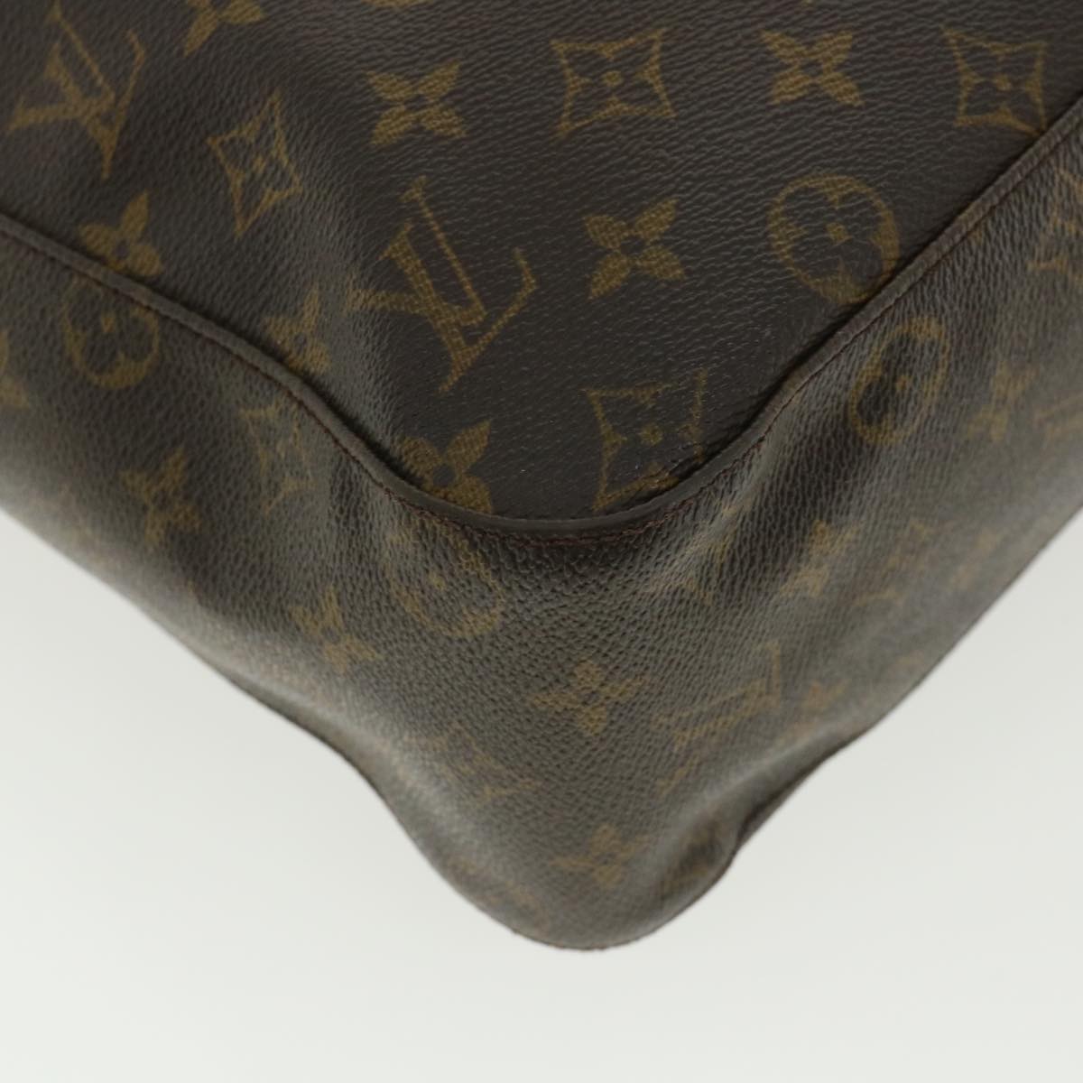 LOUIS VUITTON Monogram Looping GM Shoulder Bag M51145 LV Auth 35371