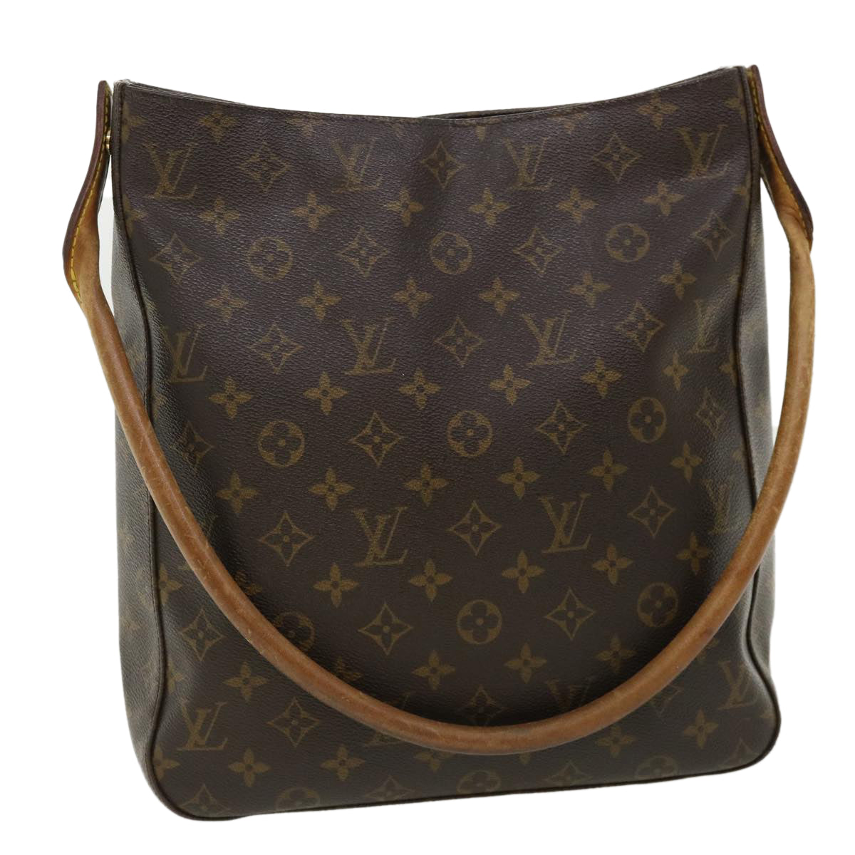 LOUIS VUITTON Monogram Looping GM Shoulder Bag M51145 LV Auth 35371