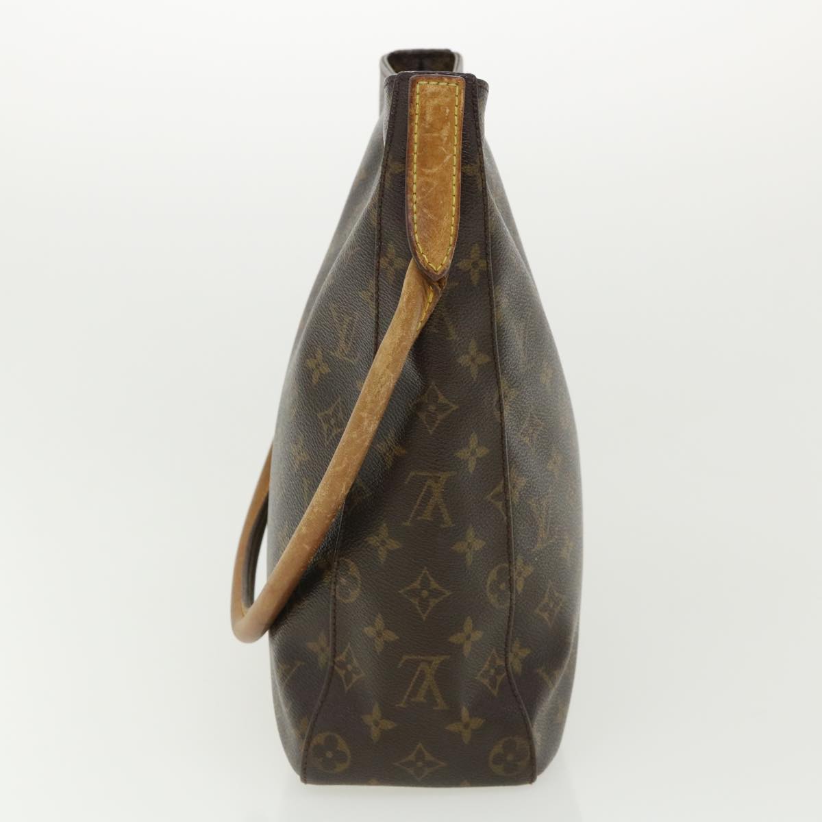 LOUIS VUITTON Monogram Looping GM Shoulder Bag M51145 LV Auth 35371