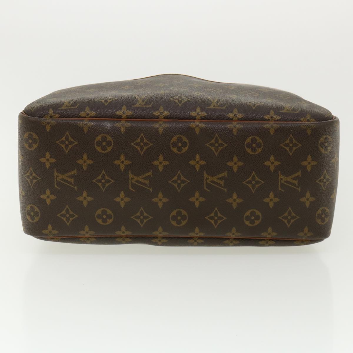 LOUIS VUITTON Monogram Deauville Hand Bag M47270 LV Auth 35378