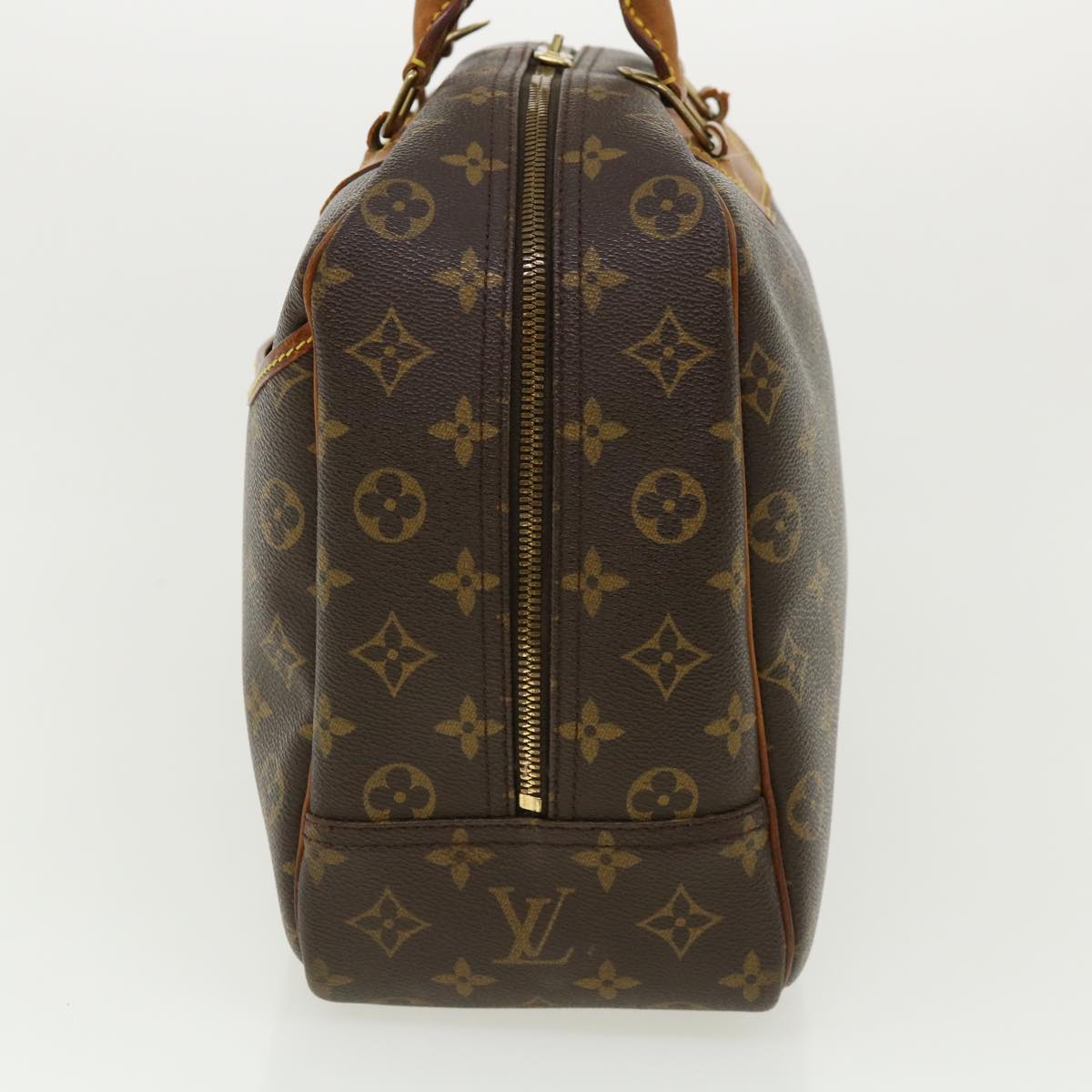 LOUIS VUITTON Monogram Deauville Hand Bag M47270 LV Auth 35378