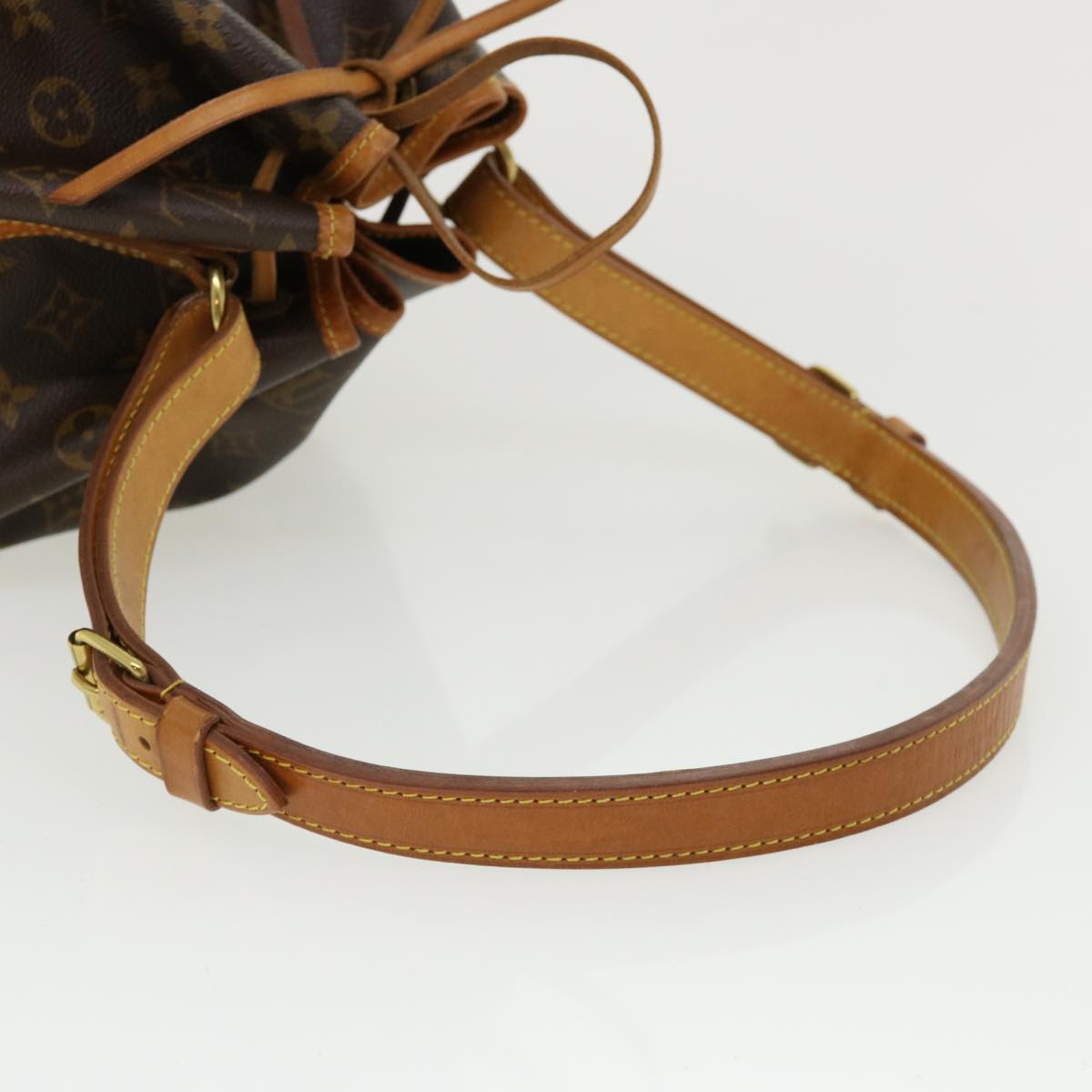 LOUIS VUITTON Monogram Petit Noe Shoulder Bag M42226 LV Auth 35410