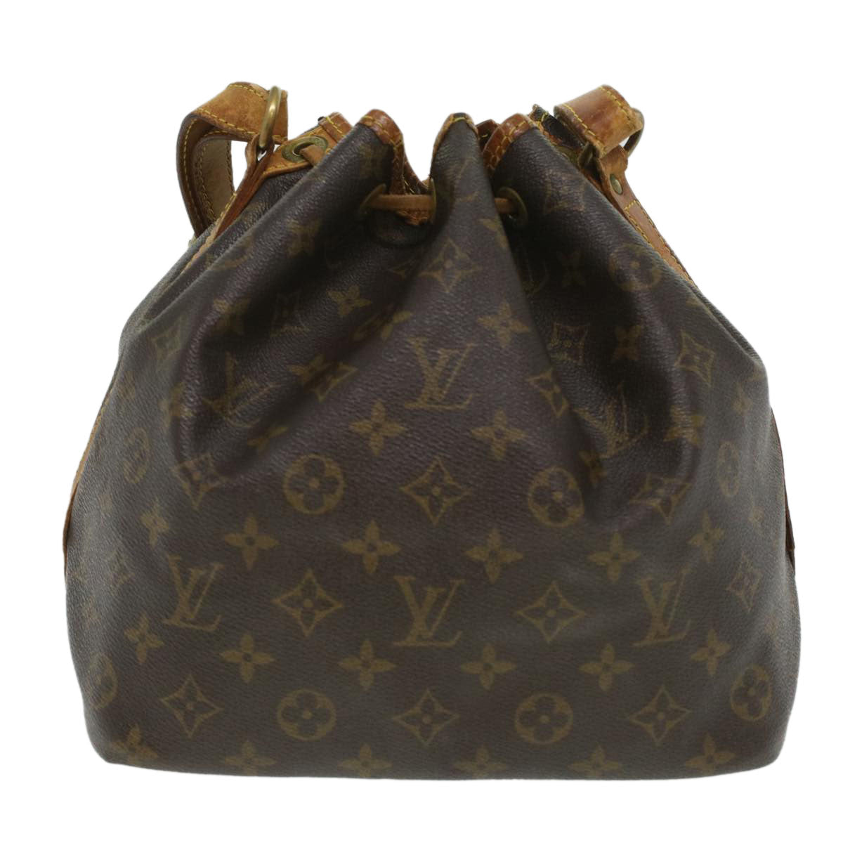 LOUIS VUITTON Monogram Petit Noe Shoulder Bag M42226 LV Auth 35411 - 0