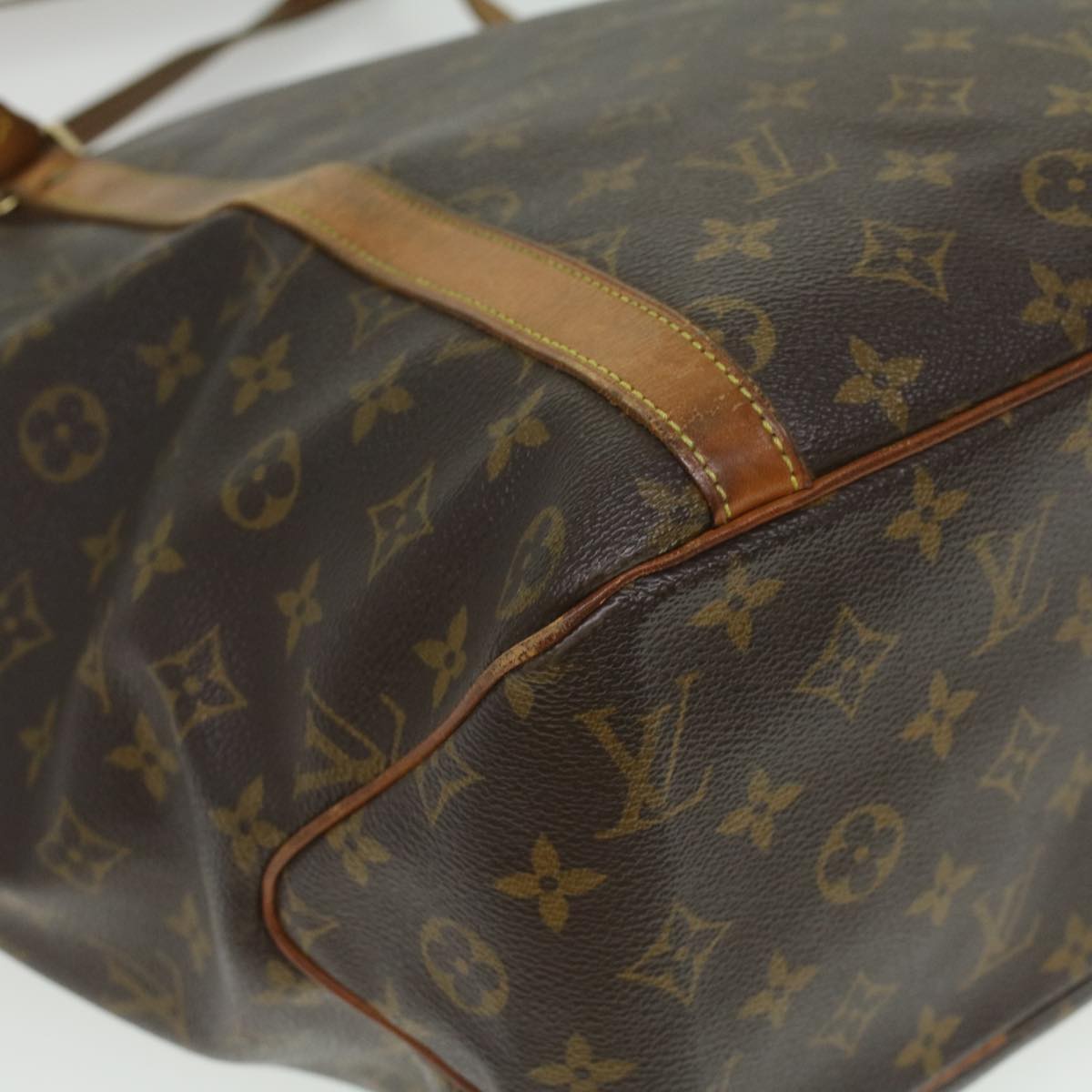 LOUIS VUITTON Monogram Sac Shopping Tote Bag M51108 LV Auth 35436