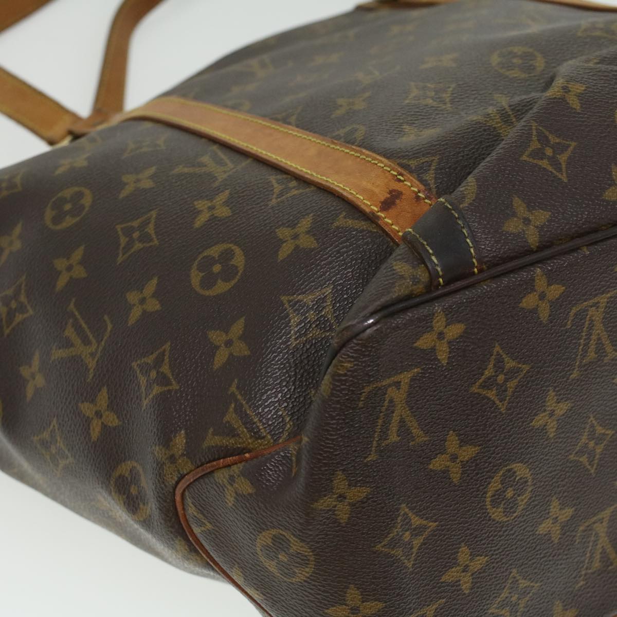 LOUIS VUITTON Monogram Sac Shopping Tote Bag M51108 LV Auth 35436