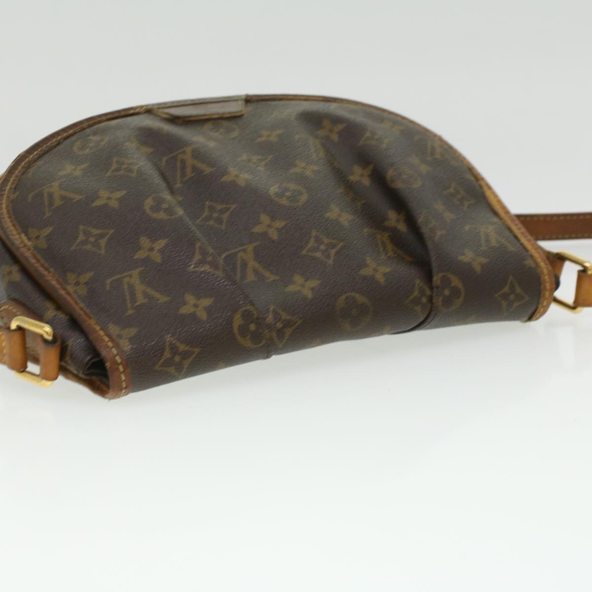 LOUIS VUITTON Monogram Menilmontant PM Shoulder Bag M40474 LV Auth 35467