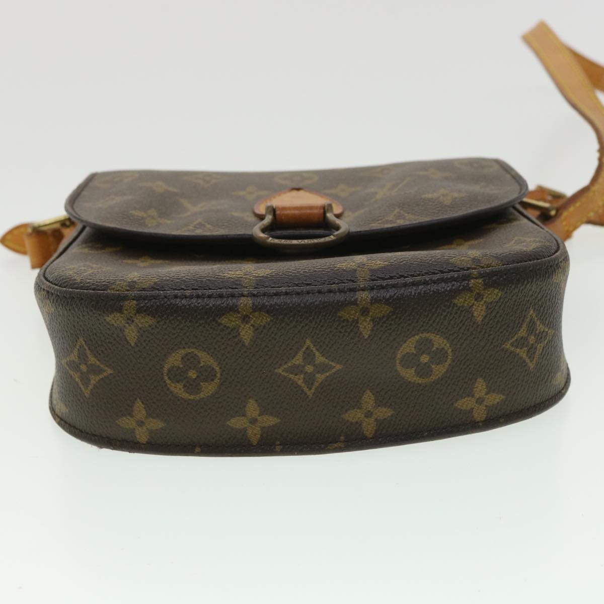 LOUIS VUITTON Monogram Saint Cloud MM Shoulder Bag M51243 LV Auth 35487