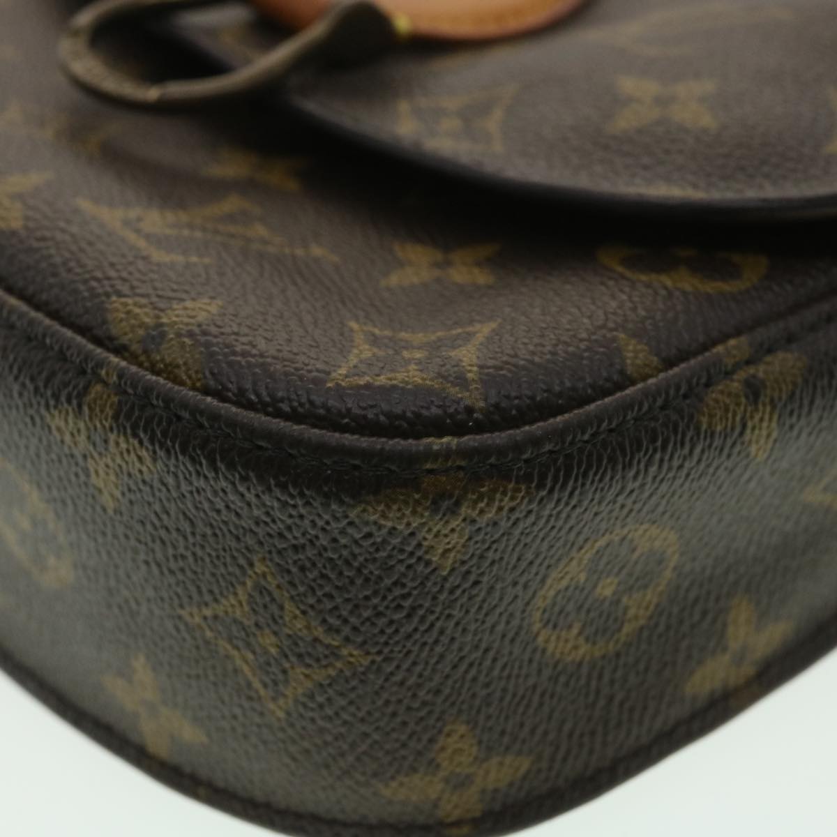 LOUIS VUITTON Monogram Saint Cloud MM Shoulder Bag M51243 LV Auth 35487