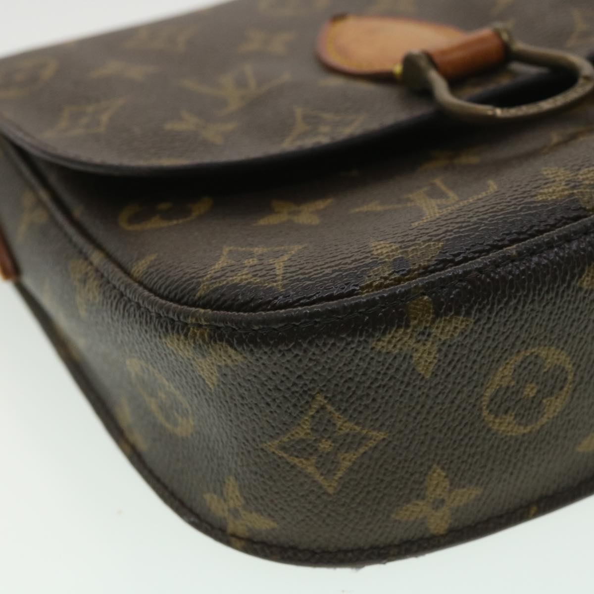 LOUIS VUITTON Monogram Saint Cloud MM Shoulder Bag M51243 LV Auth 35487