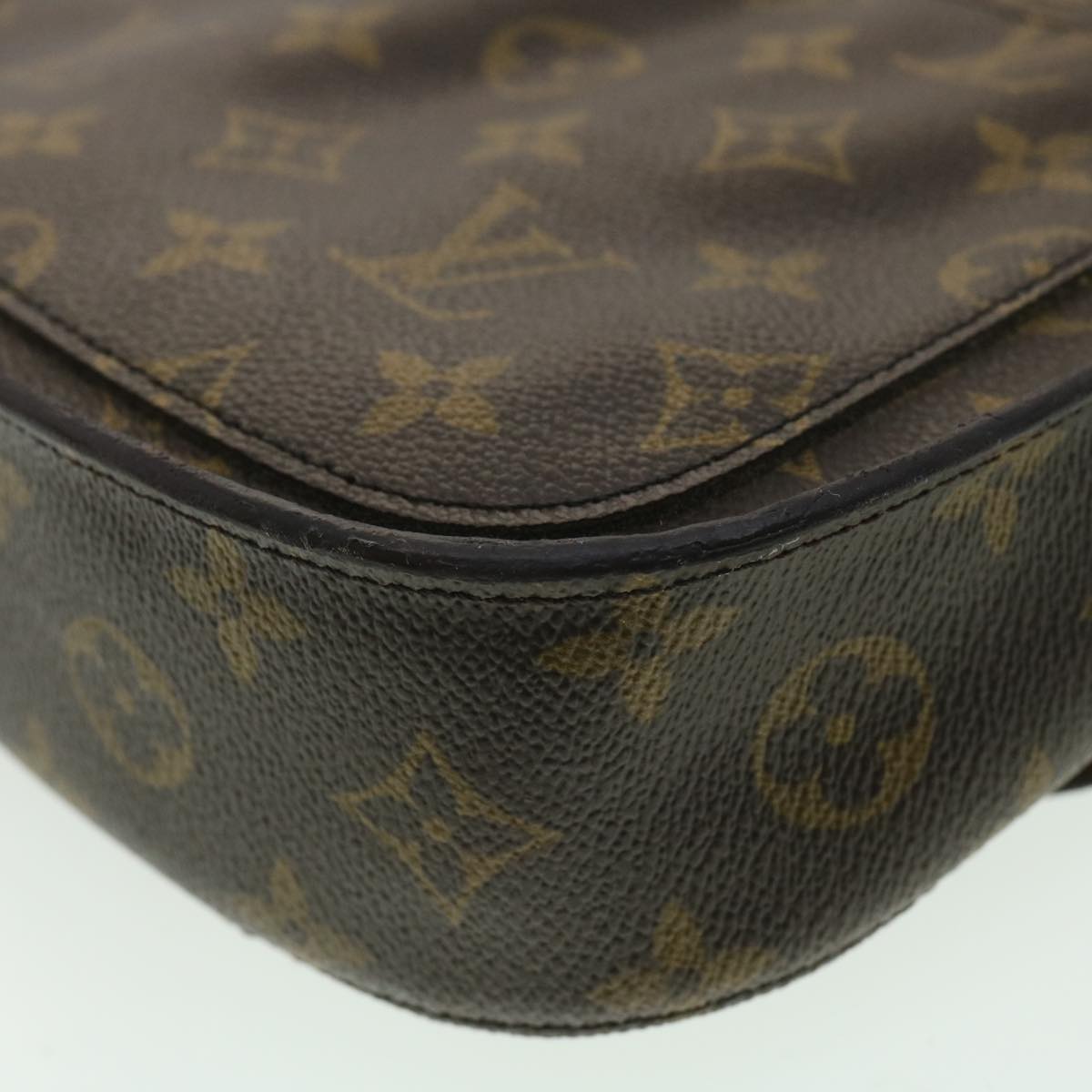 LOUIS VUITTON Monogram Saint Cloud MM Shoulder Bag M51243 LV Auth 35487