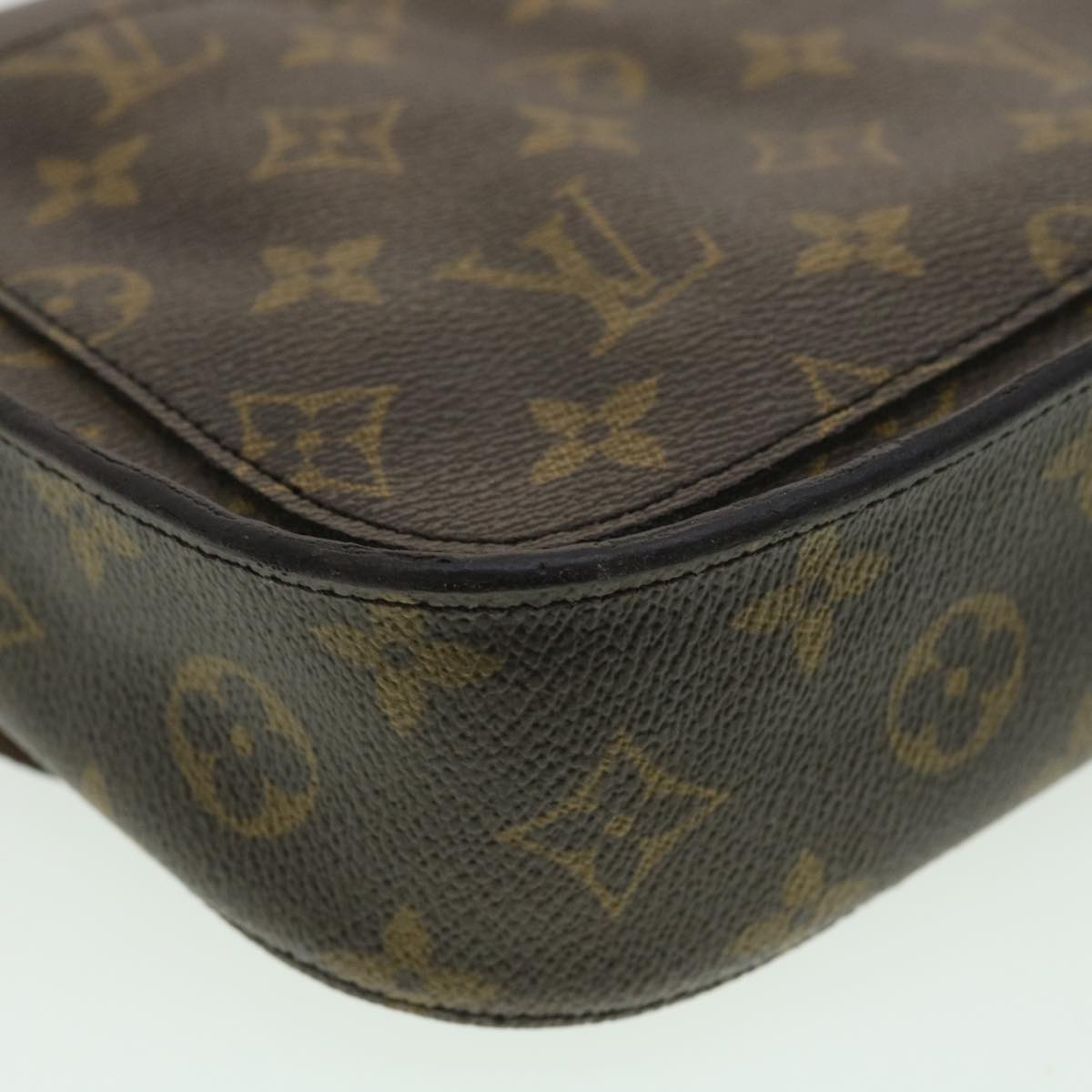 LOUIS VUITTON Monogram Saint Cloud MM Shoulder Bag M51243 LV Auth 35487