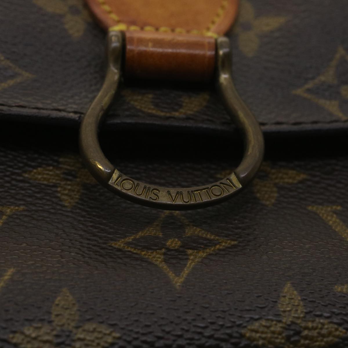 LOUIS VUITTON Monogram Saint Cloud MM Shoulder Bag M51243 LV Auth 35487