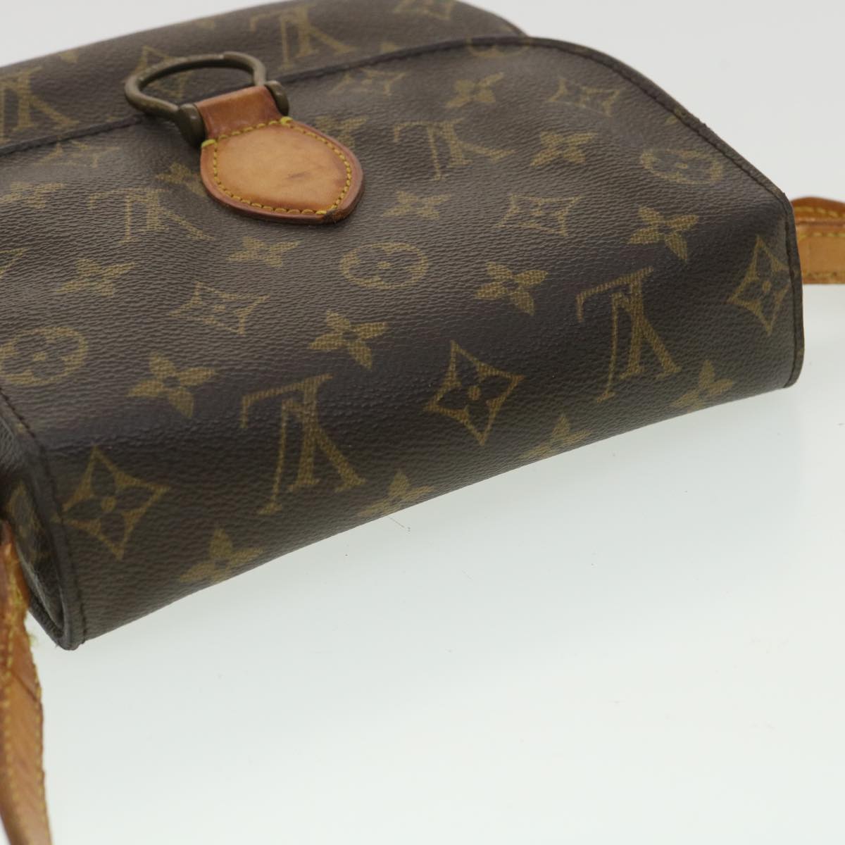 LOUIS VUITTON Monogram Saint Cloud MM Shoulder Bag M51243 LV Auth 35487