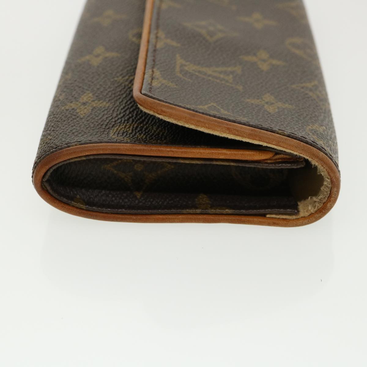 LOUIS VUITTON Monogram Pochette Twin PM Shoulder Bag M51854 LV Auth 35493