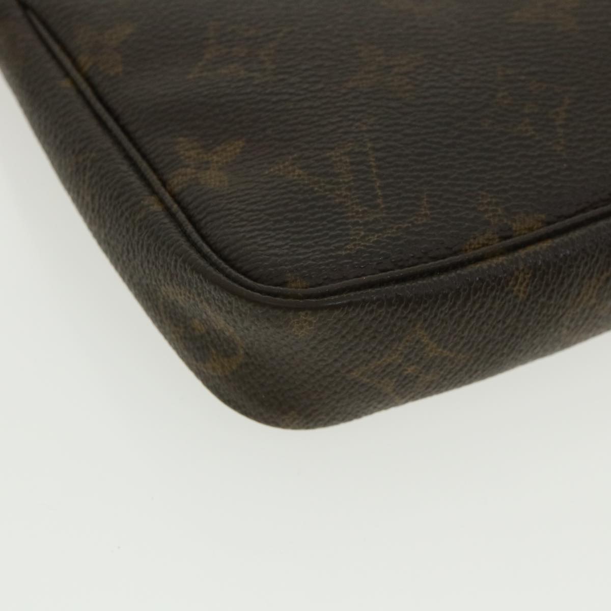 LOUIS VUITTON Monogram Pochette Accessoires Pouch M51980 LV Auth 35498