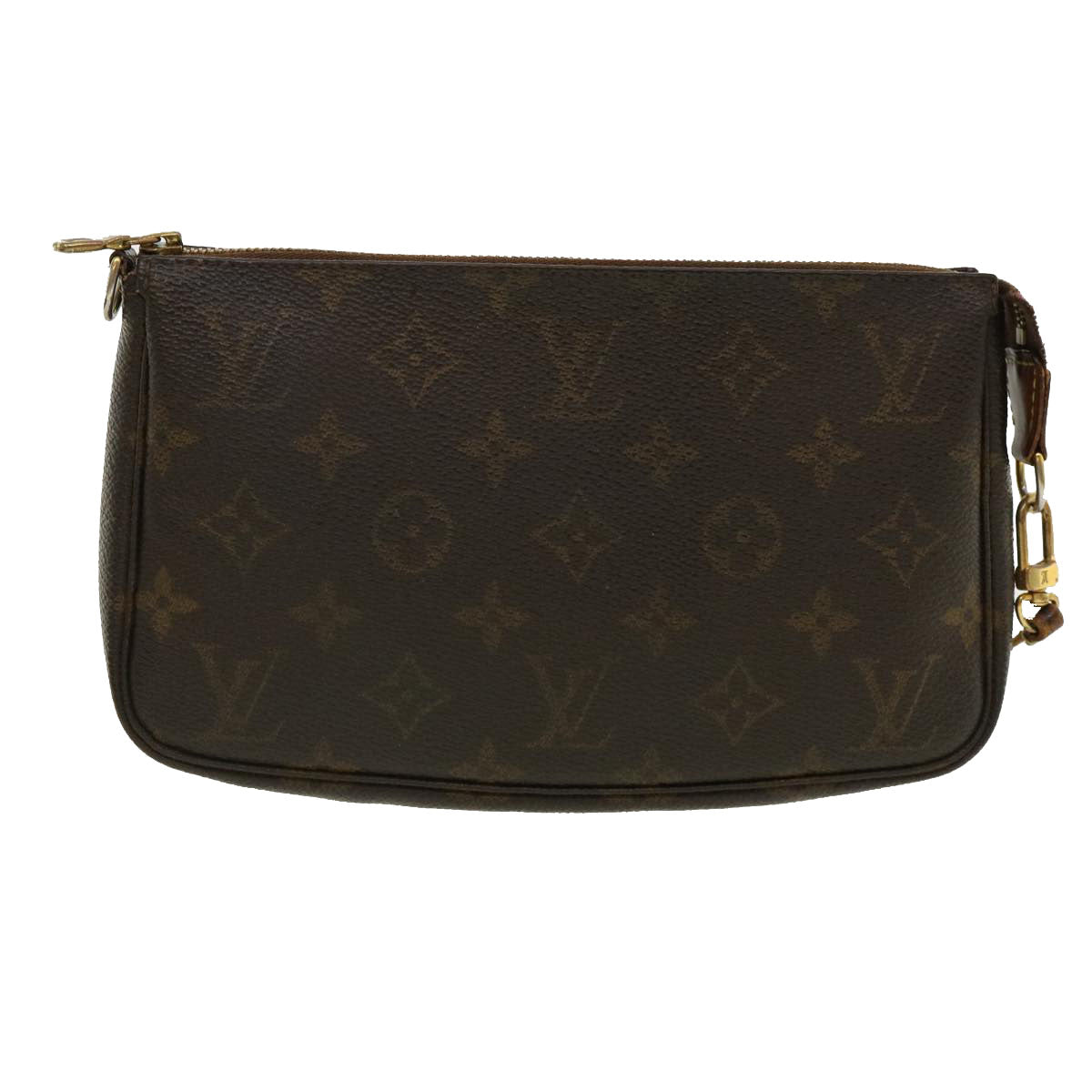 LOUIS VUITTON Monogram Pochette Accessoires Pouch M51980 LV Auth 35498