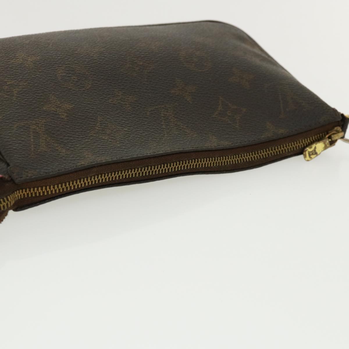 LOUIS VUITTON Monogram Pochette Accessoires Pouch M51980 LV Auth 35498